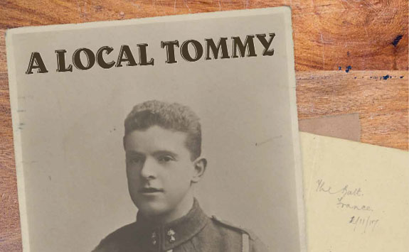 Front cover of the A Local Tommy teacher pack